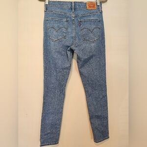 Levi's 311 Women’s Size 29 Shaping Skinny Mid Rise Stretch Blue Jeans No Holes